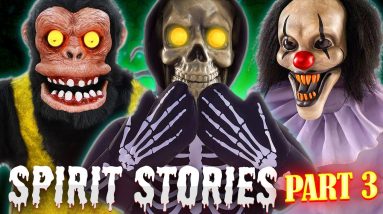 Spirit Halloween Animatronic Stories Part 3 | Halloween Animatronics Challenge | Spirit Halloween