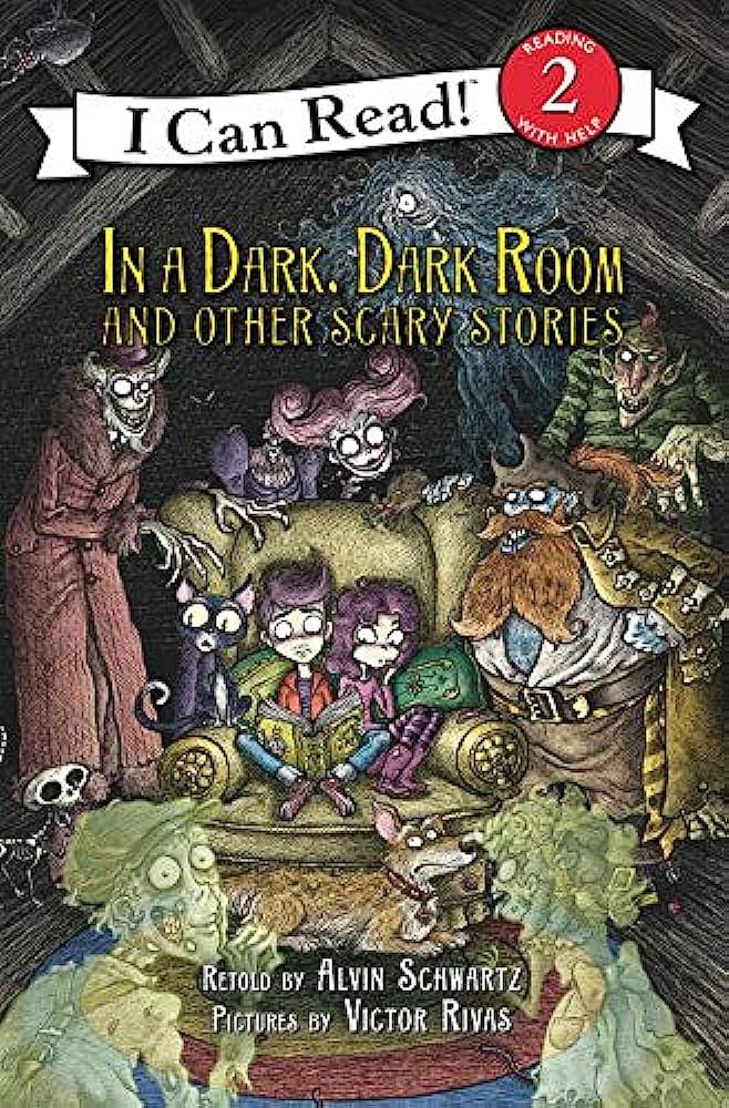 In a Dark, Dark Room and Other Scary Stories: Reillustrated Edition. A Halloween Book for Kids (I Can Read Level 2)