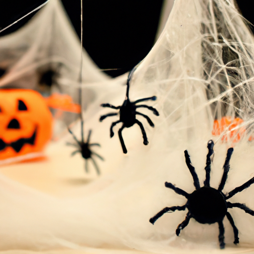 Crafting Halloween Decorations with Creepy Crawly Bugs and Spiders